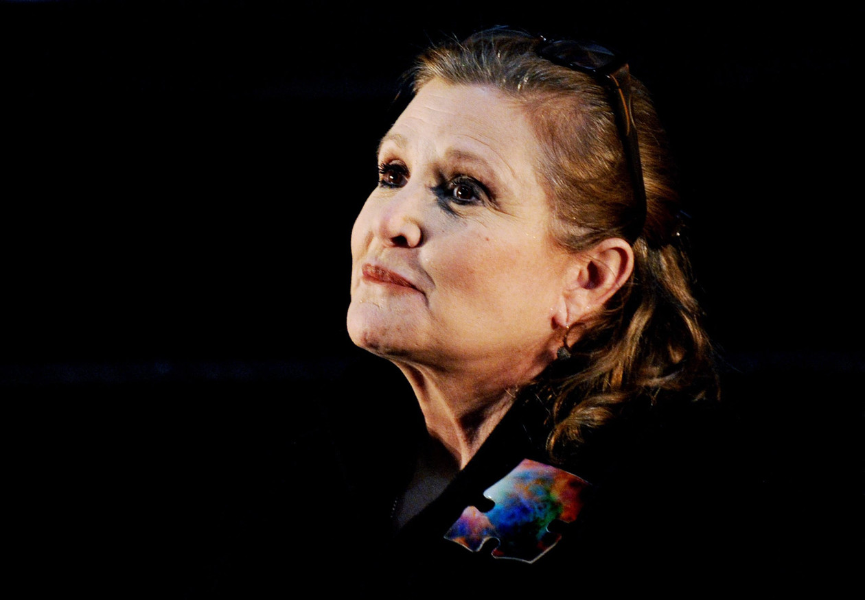 Carrie Fisher princesa Leia