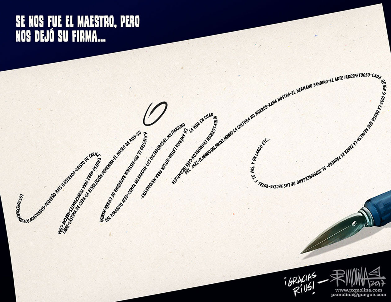 Muere Rius