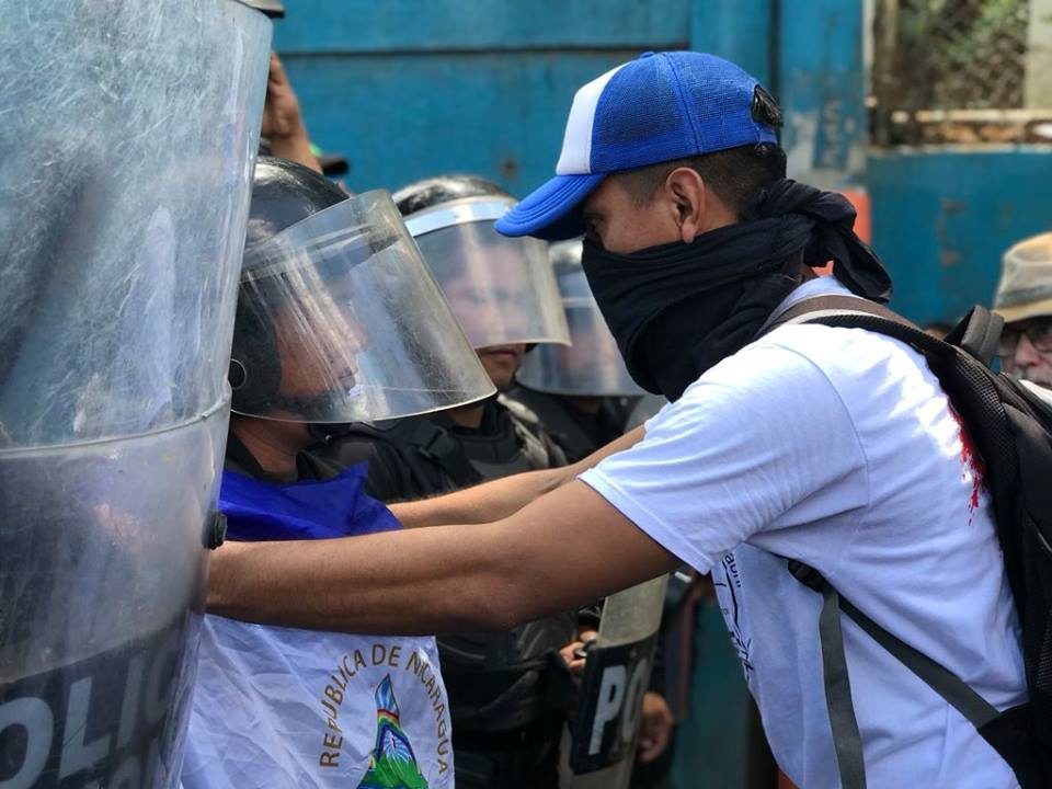 protestas en Nicaragua