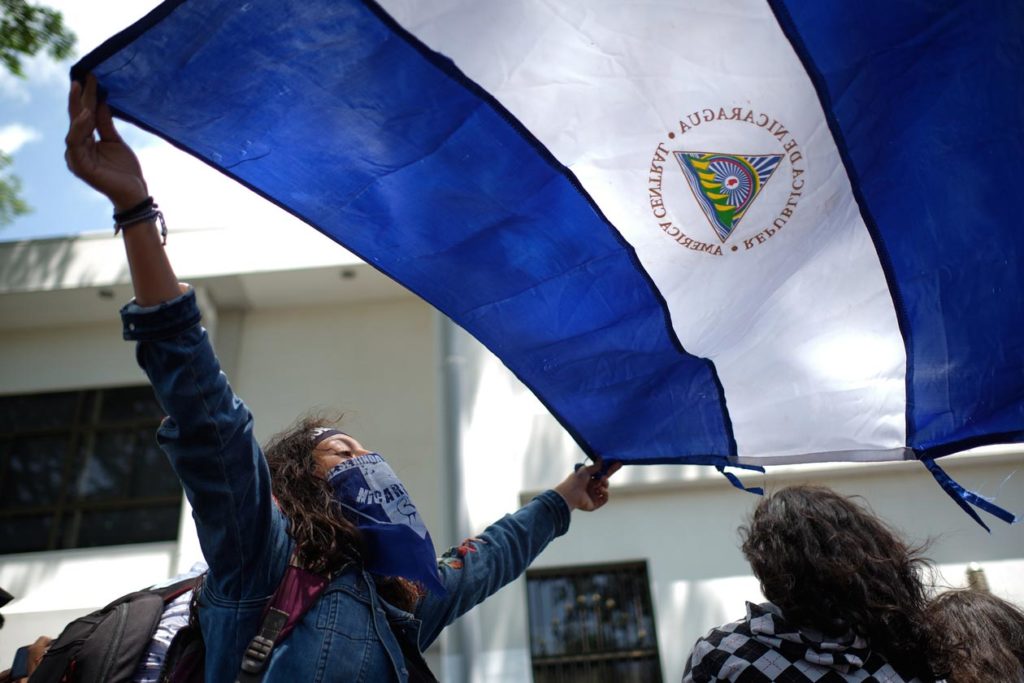 Bandera de Nicaragua