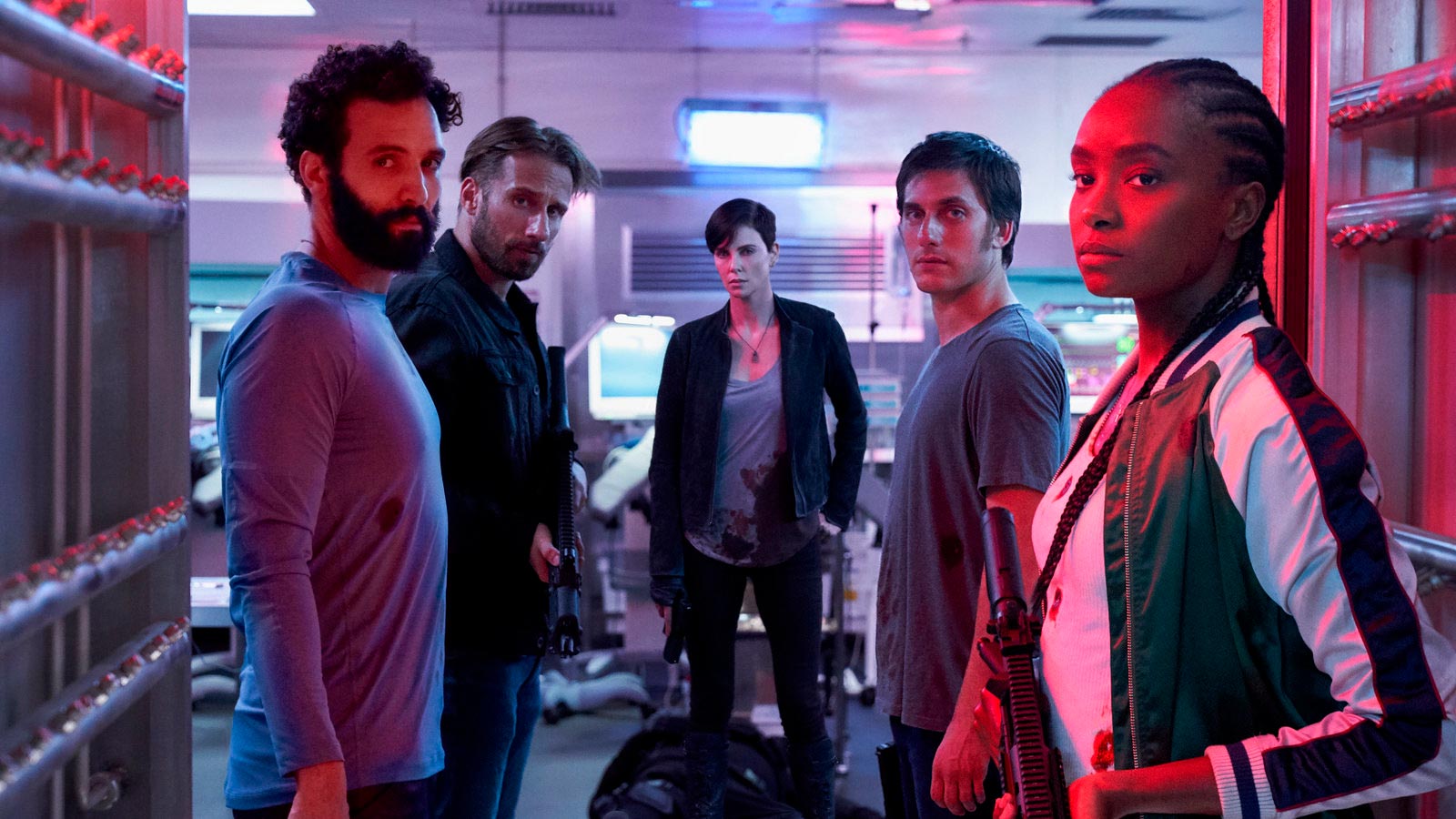 The Old Guard con Charlize Theron