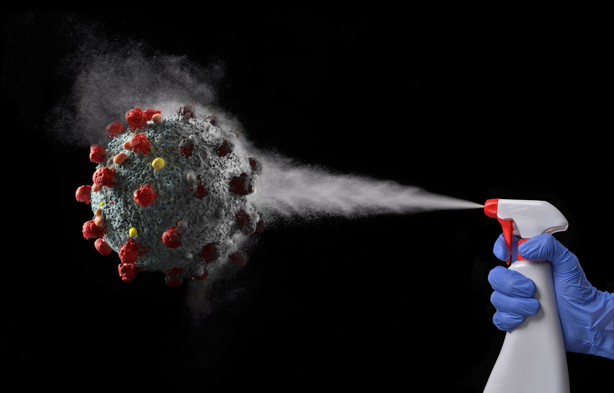 Desinfectante en espray